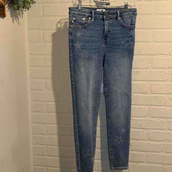 Lovers & Friends jeans Ricky Low Rise Walk of Fame Skinny Jeans size 28 baddie - Picture 3 of 7